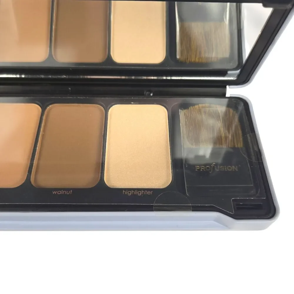 Profusion Contour Palette - Medium - 5 Color Bronzer Highlighter Brush New